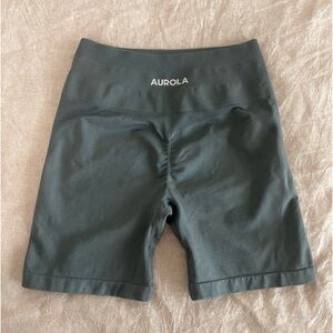 AUROLA Women's Gray Bike Shorts